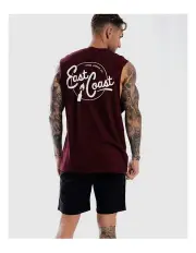 [DVNT] East Coast Tank in Burgundy