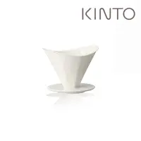 在飛比找momo購物網優惠-【Kinto】OCT八角陶瓷濾杯-2杯-白