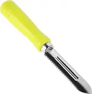 JECOMPRIS Stainless Steel Potato Peeler with Non Slip Handle Essential Kitchen Tool for Vegetables and Fruits Ergonomic Grip for Safe and Comfortable Use for Potatoes and Cucumbers