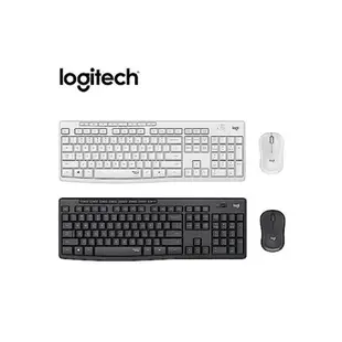 LOGITECH 920-009811 羅技 MK295 靜音鍵鼠組-石墨灰 無線鍵盤滑鼠組合 SilentTouch