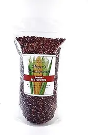 Meyer's Homegrown Premium Red Popcorn, 2lb Bag, Nutty Taste, no GMO/Peanuts/Tree Nuts/Gluten, Your New Favorite Snack