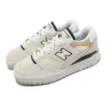 NEW BALANCE 休閒鞋 550 女鞋 米白 藍 橘 麂皮 復古 經典 低筒 皮革 NB 紐巴倫 BBW550AB-B