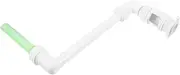 Happyyami Swimming Pool Fountain Rack Plastic In-ground Pool Fountain Above Ground Tube Rack Set
