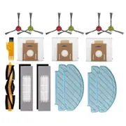 17Pcs for DEEBOT OZMO T8 T8 Max T9 T8 Series N8 Pro N8 Pro+ Main Side Brush Filter Mop Cloth Dust B