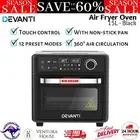 Devanti Air Fryer 15L LCD Fryers Kitchen Oven Oil Free Non-Stick Fry Cooker New