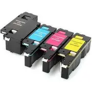 Compatible Fuji Xerox Docuprint CM115 CP115 CP116 CM225 CP225 High Yield Toner Cartridges (CT202264-CT202267)