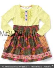 Matilda Jane As A Princess Once Upon A Time Girls Size 8 NWT