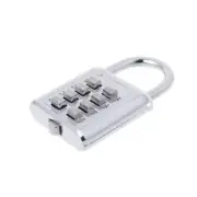 Combination Padlock Metal Security Travel Lock for Backpack Gym School Locker