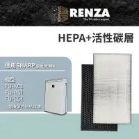 在飛比找momo購物網優惠-【RENZA】適用Sharp夏普 FU-A51 B51 C5