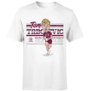 NRL Manly Sea Eagles 'Tom Trbojevic' Men's Caricature T-Shirt - Size XL