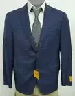 Hickey Freeman New York Blue Plaid Men's Blazer Jacket NWT $1195 Choose Size