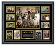 MASH TV SERIES ALAN ALDA LORETTA SWIT SIGNED LIMITED EDITION FRAMED MEMORABILIA