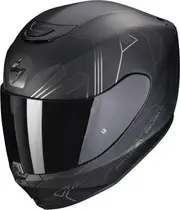 Scorpion EXO-391 Spada, full face helmet , color: Matt Black/Purple/Green , size: M