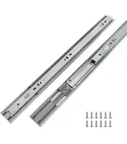 LONTAN 4 Pairs Heavy Duty Drawer Slides 22 Inch Soft Close