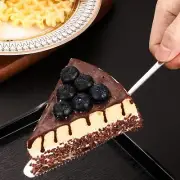 Set of 5 Stainless Steel Cake Pie Pastry Server with Serrated Cake Knife