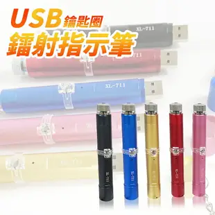 【禾統】台灣現貨 通過BSMI檢驗 綠光雷射筆 簡報筆 激光筆 指示筆 直線激光 USB充電 筆型好攜