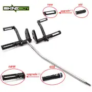 For Harley Dyna Street Bob FXDB 2006-2017 CNC Non-Slip Forward Controls Footpegs