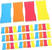MUCKLILY 1set Fishing Line Winding Board Foam Holder Spools for Lightweight and Fishing Accessories 50pcs