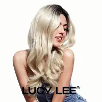 在飛比找Yahoo!奇摩拍賣優惠-【熱賣精選】仿真假髮 LUCY LEE香檳金紐約玫瑰大波浪長