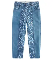 [Stella McCartney Kids] Stella McCartney Kids Printed jeans Y 6 blue