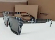 BURBERRY brown vintage check/brown BRIAR BE4392U 396673 52 sunglasses NEW IN BOX