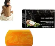 Deeply Cleansing Moisturizing Golden Perfume Soap, Nourishing Natural Soap for Face & Body, Improves Skin Elasticity, Gently Cleanses Skin, with Long-Lasting Fragrance, Even Skin Tone (1pcs)