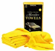 36 Kirkland Ultra Soft Plush Microfiber Cloths Car Towel Microfibre Towels Cloth 40x40