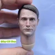 1/6 Hannibal Mads Mikkelsen Head Sculpt Model For 12" Male Soldier Figure Body