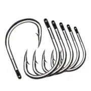Multi size 20 Pcs Chemically Sharpened 4X Strong Live Bait Hooks, Special Offer