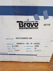Leeson Hydro Mec Bravo aluminum gear reducer W5120093.00 ratio 30 Inp hp .299