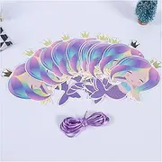 Bunting Flags 3 Meters 12 Flag Mermaid Glitter Garland Shower Birthday Party Garland Bunting Wedding Party Decoration Supplies Bunting