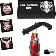 YelloWay Funny Beer Bottle Opener Gun Shooter Launcher - Unique Gifts for Men, Cool Birthday Gift Ideas for Dads, Guys, Boyfriend, Husband