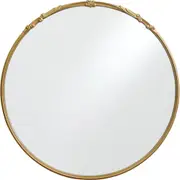 LVD Ana Metal 80cm Vanity Mirror Wall Hanging Home Decorative Display Round Gold