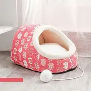 JIANYUEPet Dog House Nest with Mat Foldable Dog Basket Cat Bed for Small Medium Dogs Travel Puppy Kennels for Cats Chihuahua Cushion