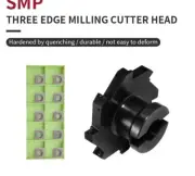 Milling Cutter Three-sided Edge SMP 06/08/12 63mm-125mm FMB22 T-slot MPHT YBG302