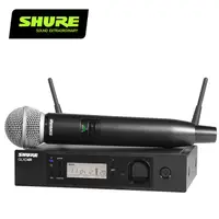 在飛比找松果購物優惠-SHURE GLXD24R / SM58 高級數位無線麥克風