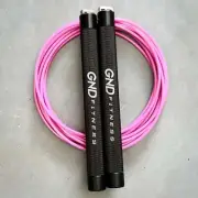 GND RF Alloy Speed Rope // Double Ball Bearing // Pink Punch