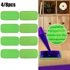 4/8x Reusable Microfiber Spray Mop Pads Replacement For Wet/Dry Mops Flat Floor