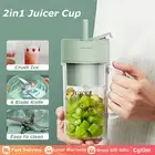 Portable USB Fruit Blender Personal Mini Food Smoothie Maker Mixer Juicer Shakes