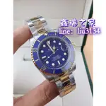 ROLEX 勞力士 男生機械錶 ROLEX DAYTONA 藍水鬼邊金