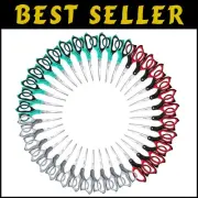 Durable Stainless Steel Scissors Bulk Pack - 36 Units, Perfect for Crafts