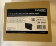 StarTech 10/100 Fiber to Ethernet Media Converter Multi Mode SC 2 km MCM110SC2