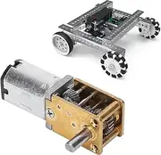 [ZenithAur] Mini DC Gear Motor, Compact Electric Motor with Micro Worm Gear Reducer, Brushed for RC Cars, Robots and DIY Engine Toys (DC3V 30RPM)