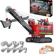 2968PCS Electric shovel excavator Building Blocks Rc Car APP Control City Engineering Construct Reobrix