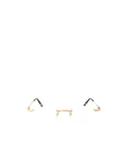 Cartier Rectangle Frame Rimless Glasses 55 White