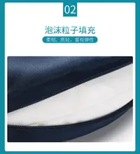 在飛比找露天拍賣優惠-桑蠶絲護頸U型枕旅行汽車飛機枕頸枕U形護脖子頸椎午睡