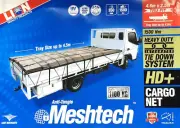 Heavy Duty Plus Meshtech Cargo Net Tray Truck Tonneau Tarpaulin Cover 4.6 x 2.5m