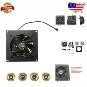 Complete 92mm Thermal Controlled Cooling Unit - Ideal for Home Theater Systems