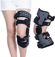 Hinged Knee Brace ROM Unloader, Knee Fixation Brace, for Bone On Bone Arthritis Pain, Medial Or Lateral Compartment Valgus Unloading, Arthritic Cartilage Repair(Right)