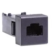 Aerpro Uhf Radio Microphone Rj45 Pass Through Connector To Suit Toyota - ARJ45TO8